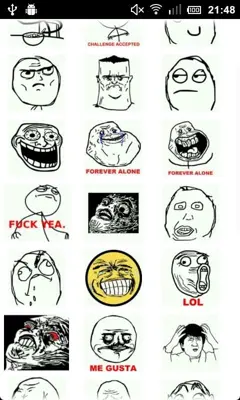 Instant Memes android App screenshot 1